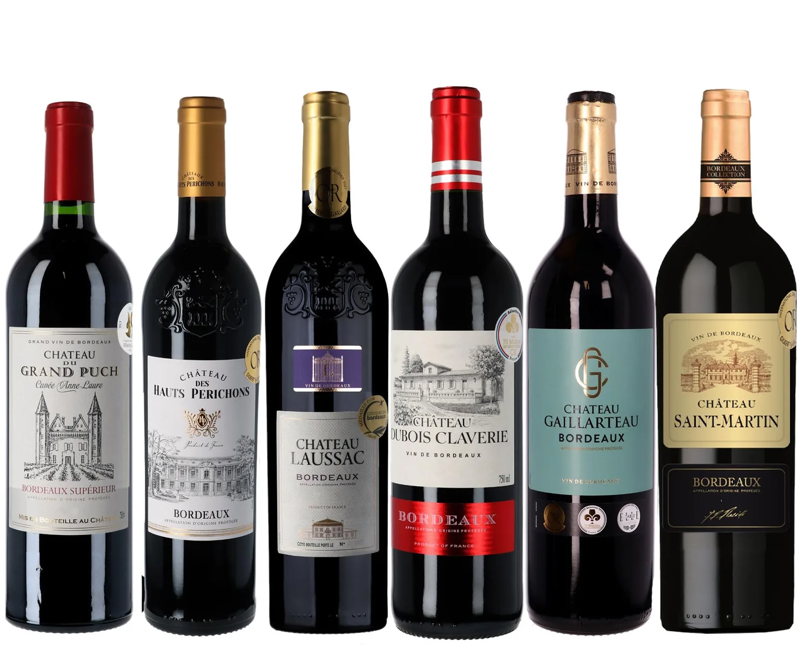 Coffret Dégustation Bordeaux