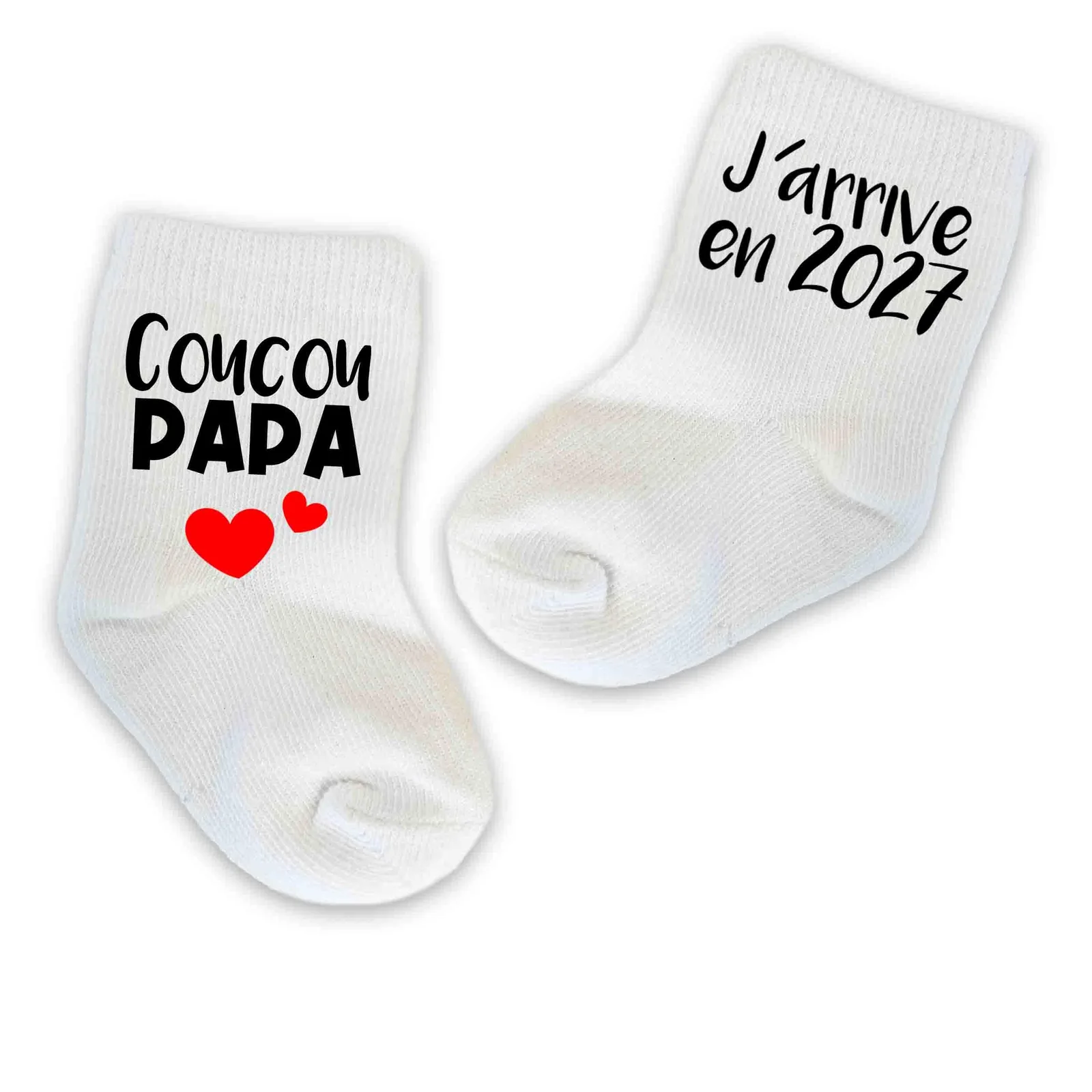 Chaussettes Annonce Grossesse