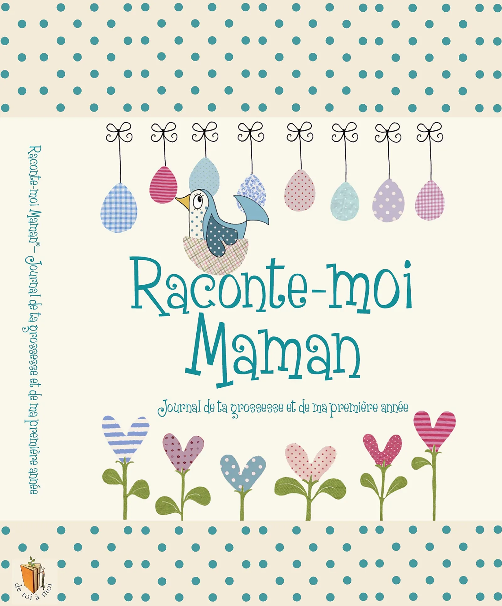 Raconte-Moi Maman - Journal de grossesse et de naissance 2 en 1 - Joli cadeau pour une future maman