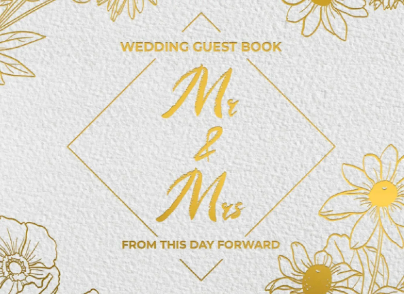 Mr & Mrs Guest Book