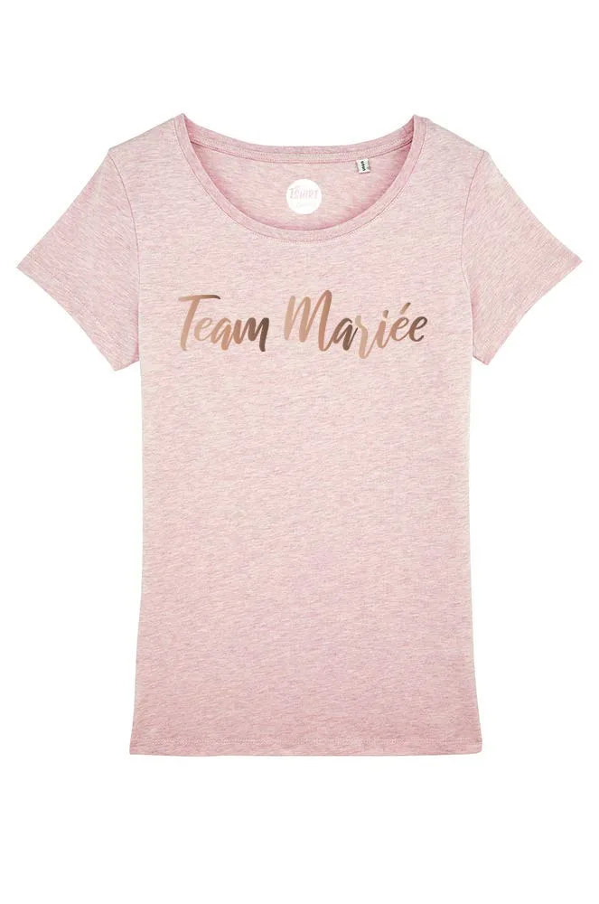 Tshirt Corner Team Mariée