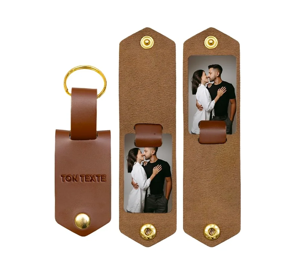 Porte-Clé en Cuir Personnalisé