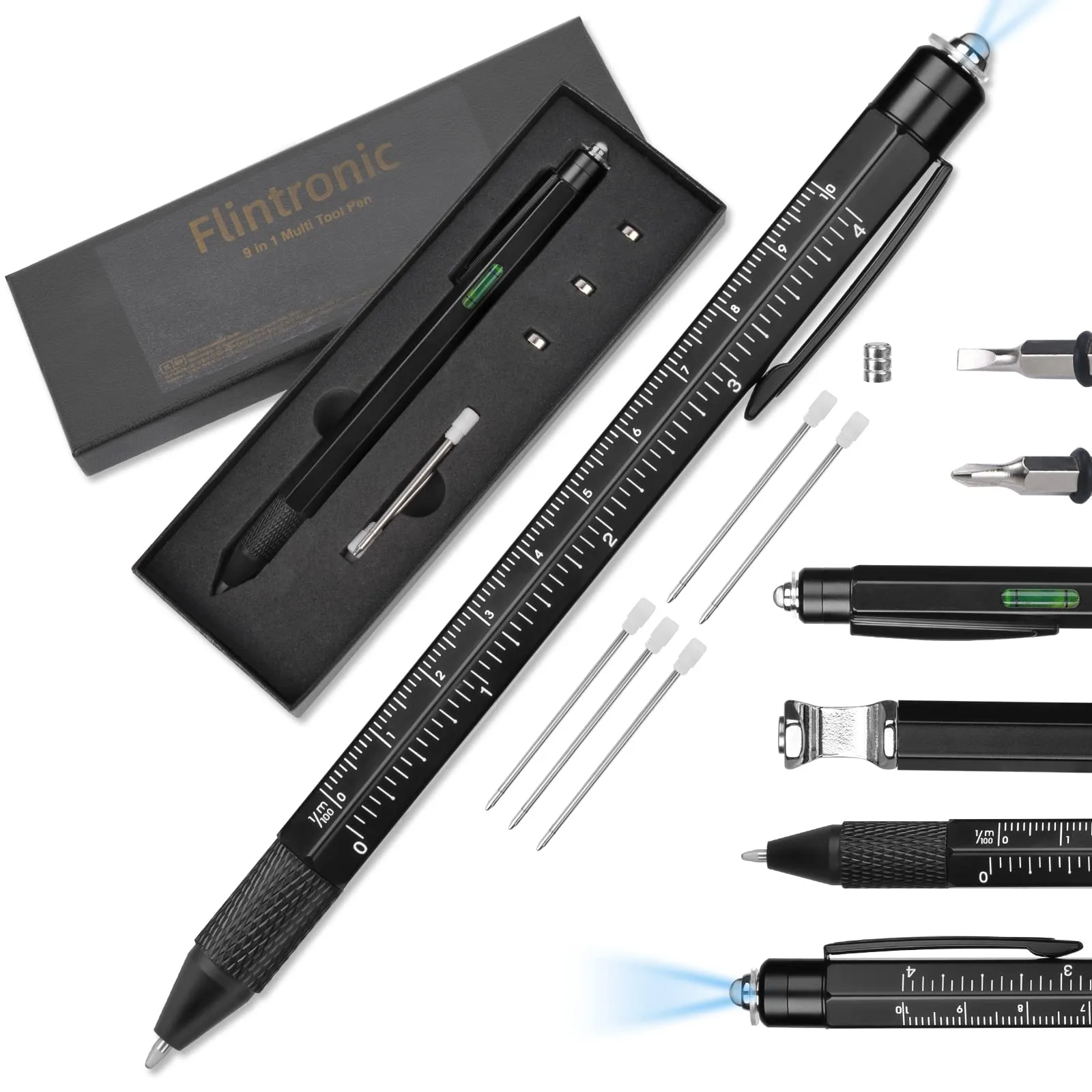Flintronic Stylo Multifonction