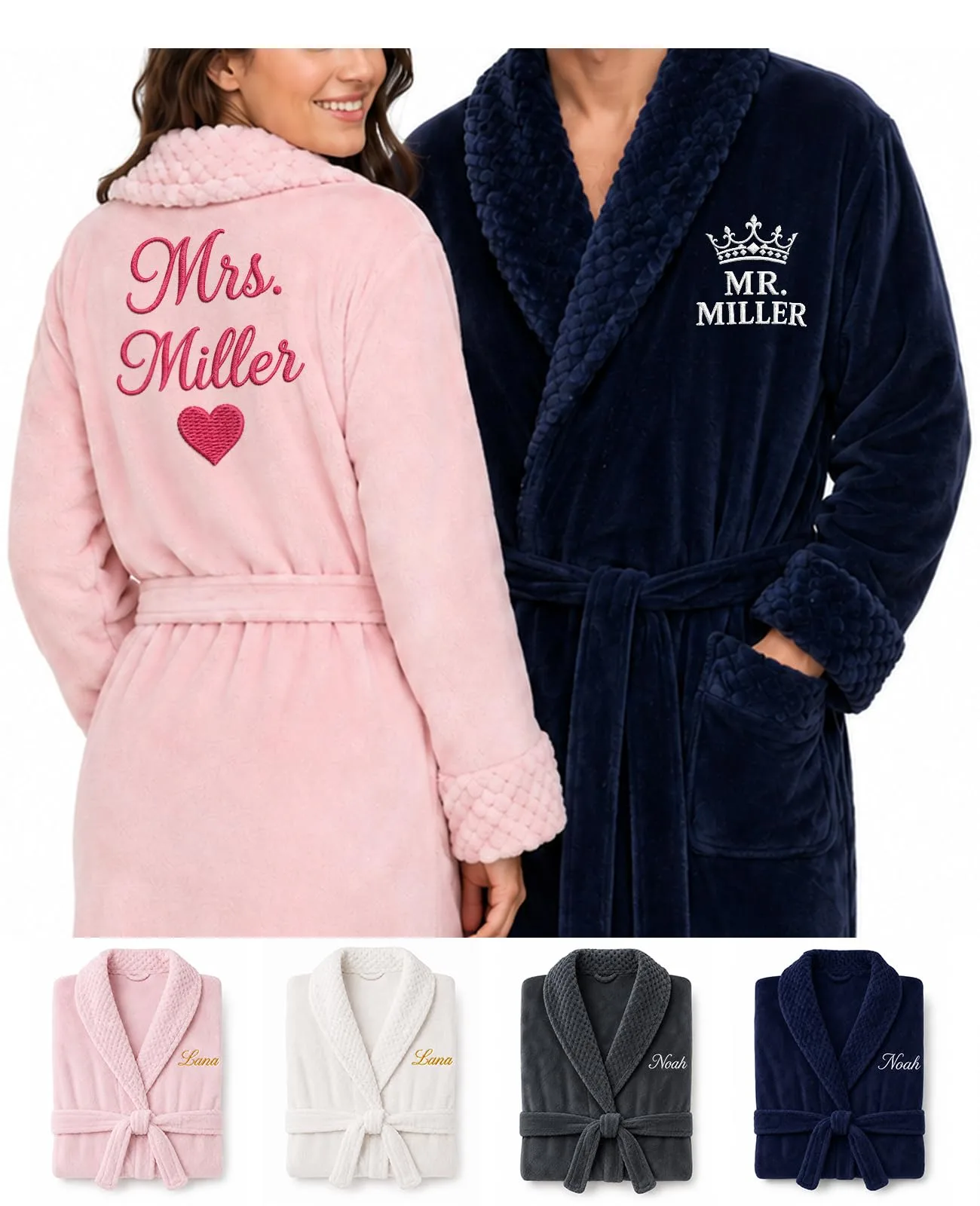 Robe brodée personnalisée